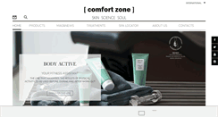 Desktop Screenshot of comfortzone.it