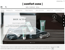 Tablet Screenshot of comfortzone.it